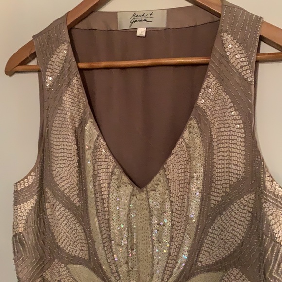 Mark + James by Badgley Mischka hand beaded dress - Picture 10 of 10